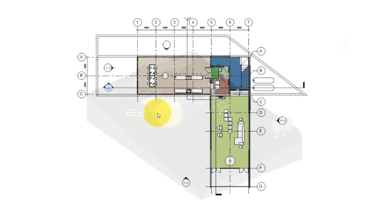 a 2d model created in AutoCAD