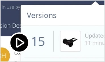 Video: Create, manage, and compare versions of designs with Fusion 360